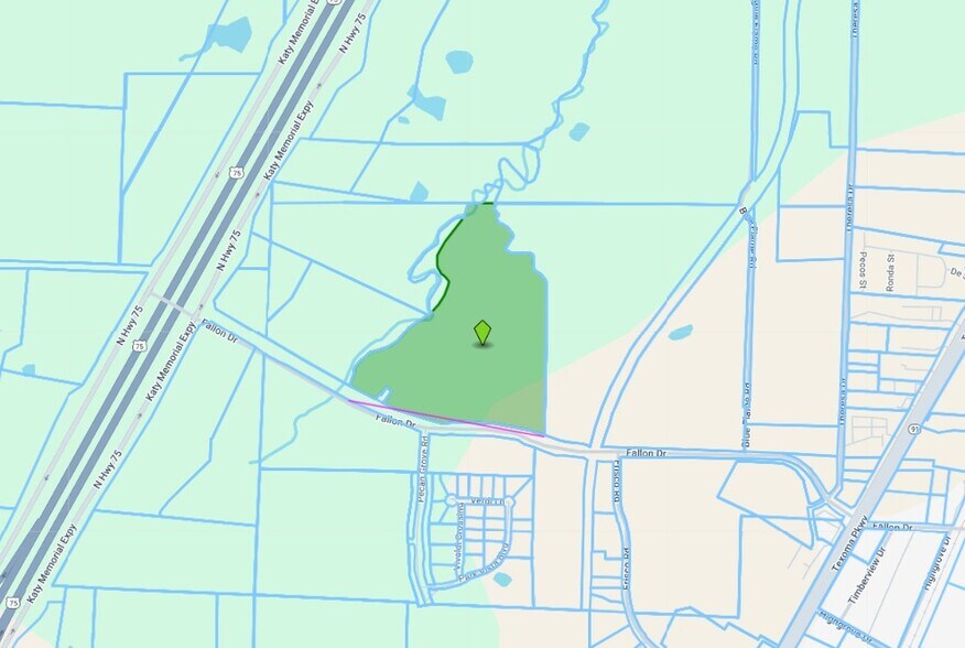 US Highway 75, Sherman, TX à vendre - Plan cadastral - Image 2 de 2