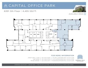 6301 Ivy Ln, Greenbelt, MD for lease Floor Plan- Image 1 of 3