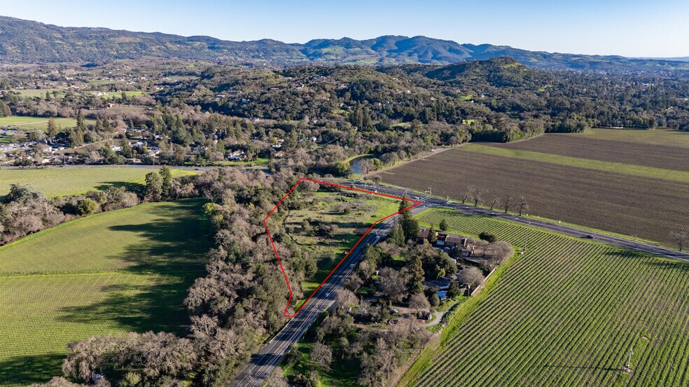 2018 Silverado Trail, Napa, CA à vendre - Aérien - Image 3 de 5