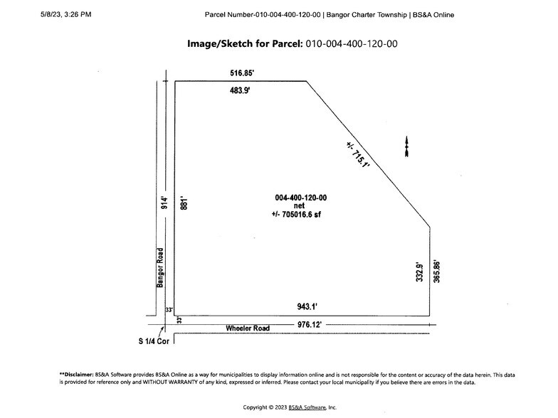 000 Bangor Rd, Bay City, MI à vendre - Photo principale - Image 1 de 1