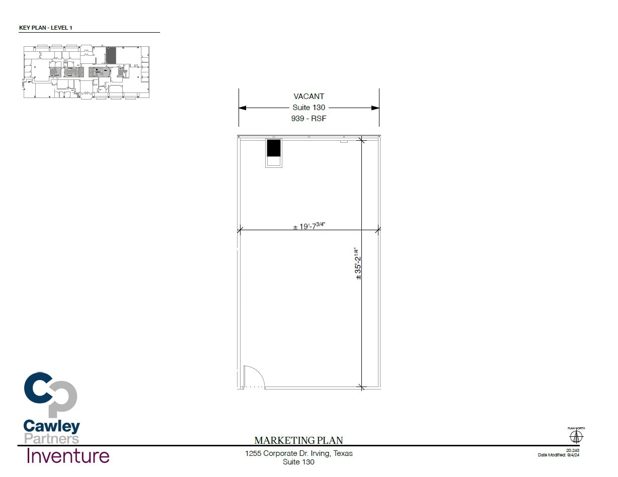 1255 Corporate Dr, Irving, TX for lease Floor Plan- Image 1 of 1