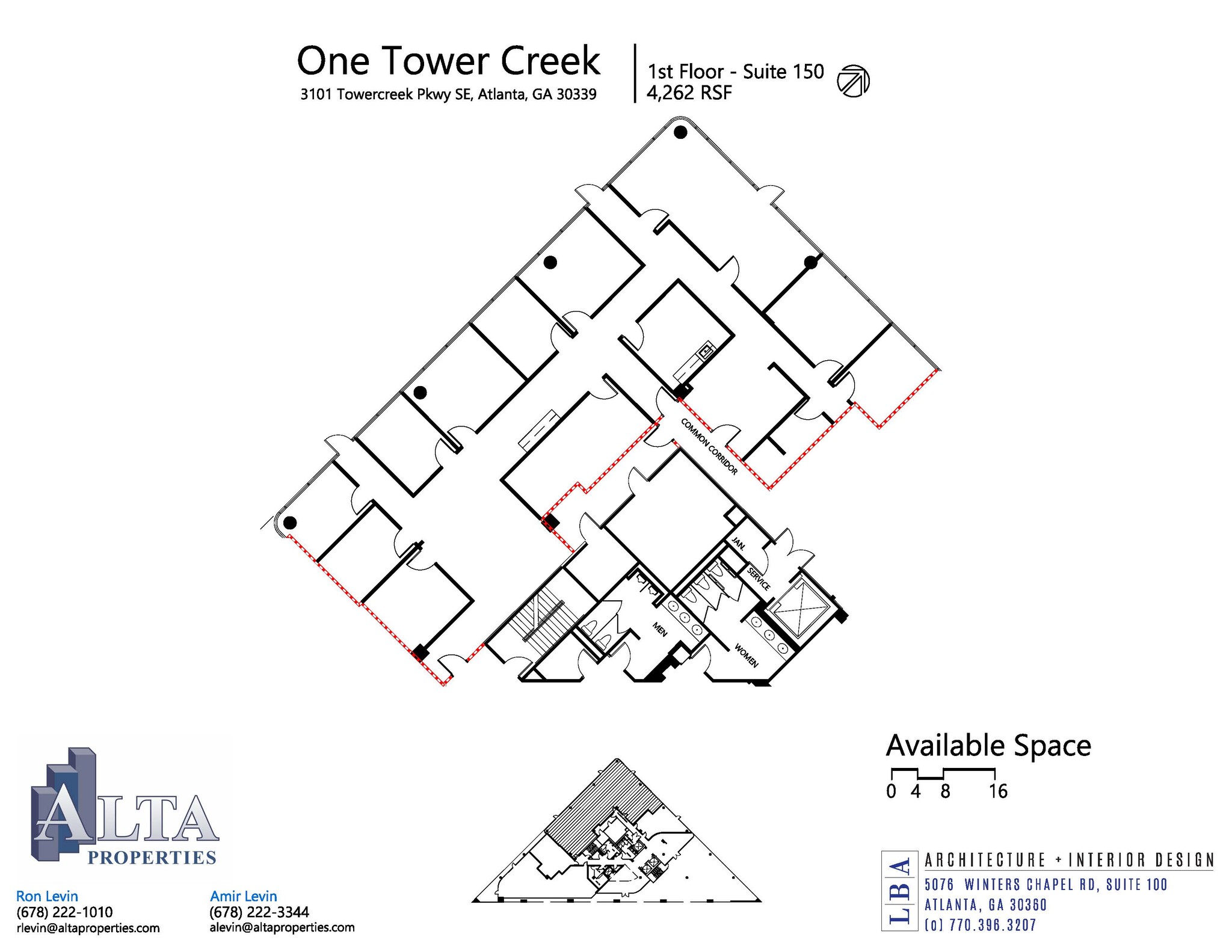 3101 Towercreek Pkwy SE, Atlanta, GA for lease Floor Plan- Image 1 of 2