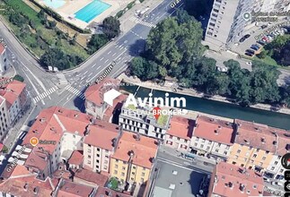 OULLINS-PIERRE-BÉNITE, RHO - Aérien Vue de la carte