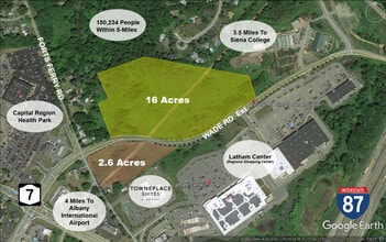 17 Forts Ferry Rd, Latham, NY - AERIAL  map view
