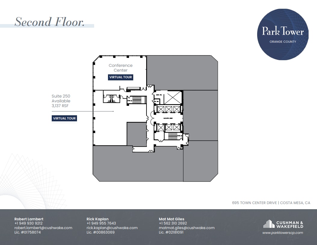 650 Town Center Dr, Costa Mesa, CA for lease Floor Plan- Image 1 of 1