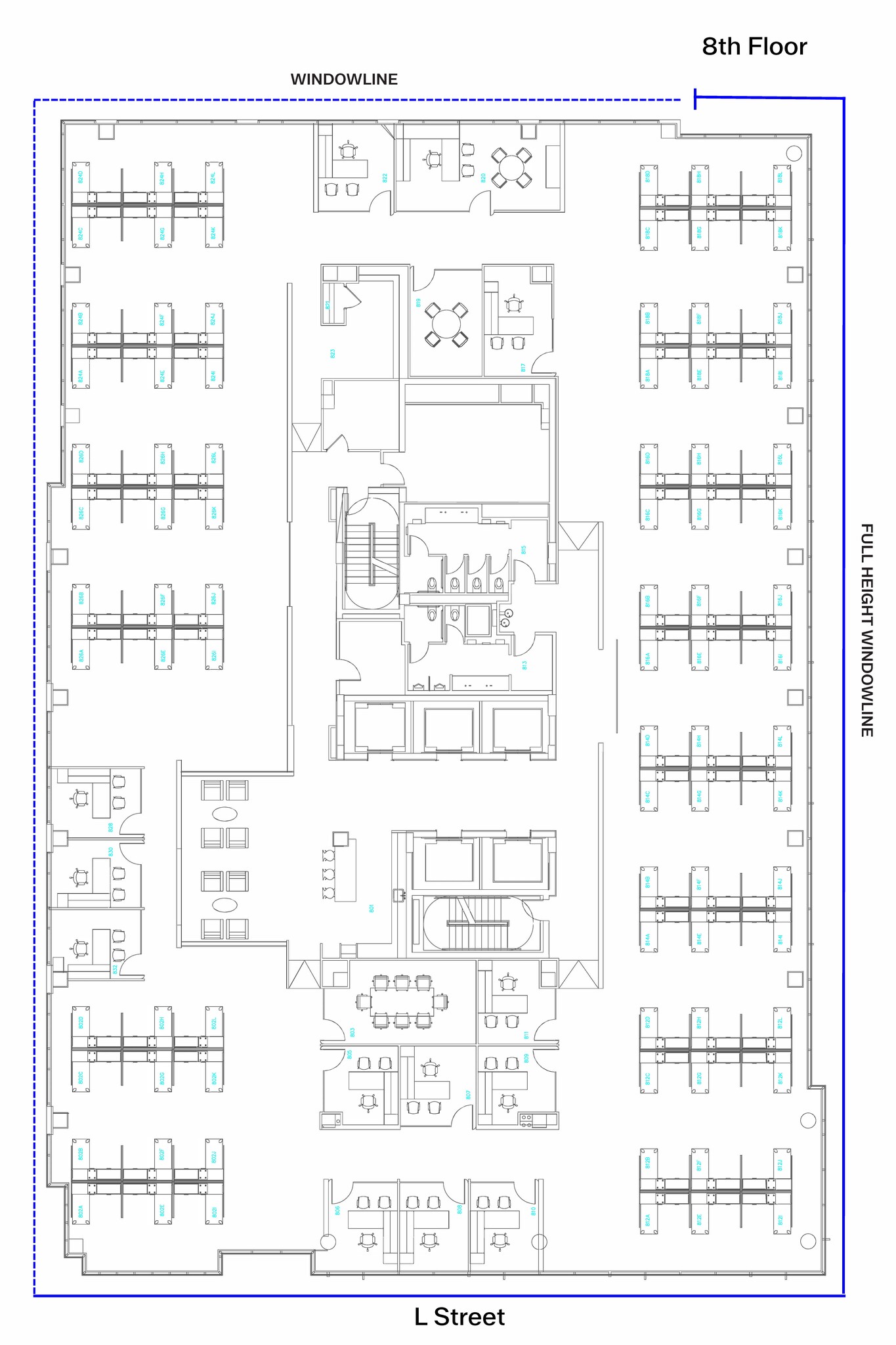 1331 L St NW, Washington, DC for lease Floor Plan- Image 1 of 1