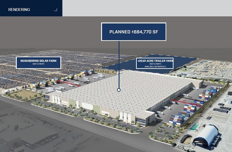SEC Rancho Rd & Emerald Rd, Adelanto, CA for lease - Building Photo - Image 2 of 3
