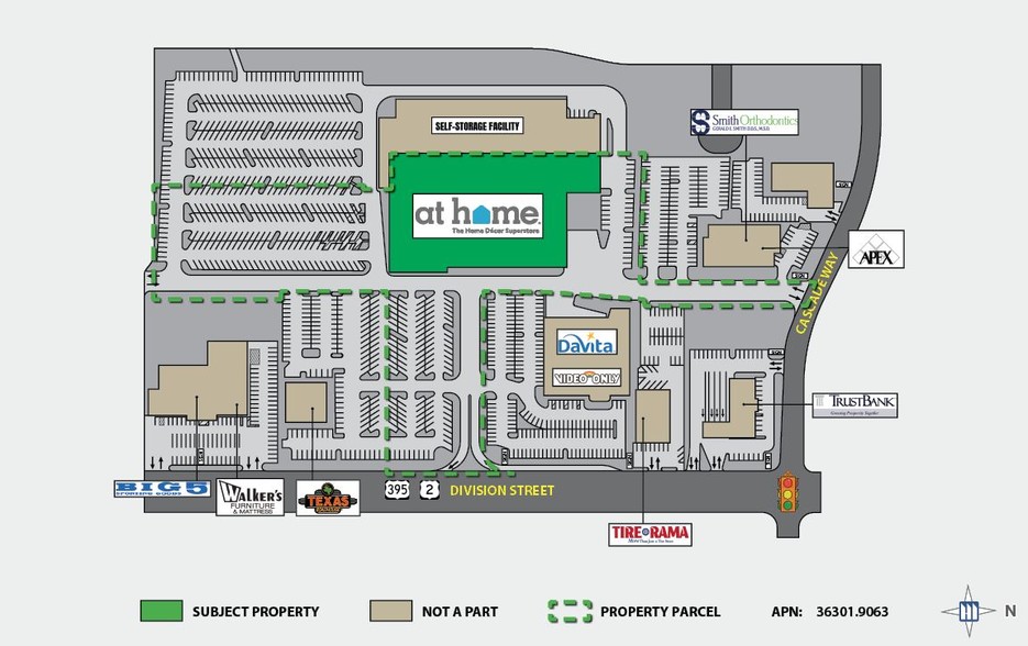 7619 N Division St, Spokane, WA for sale - Site Plan - Image 1 of 1