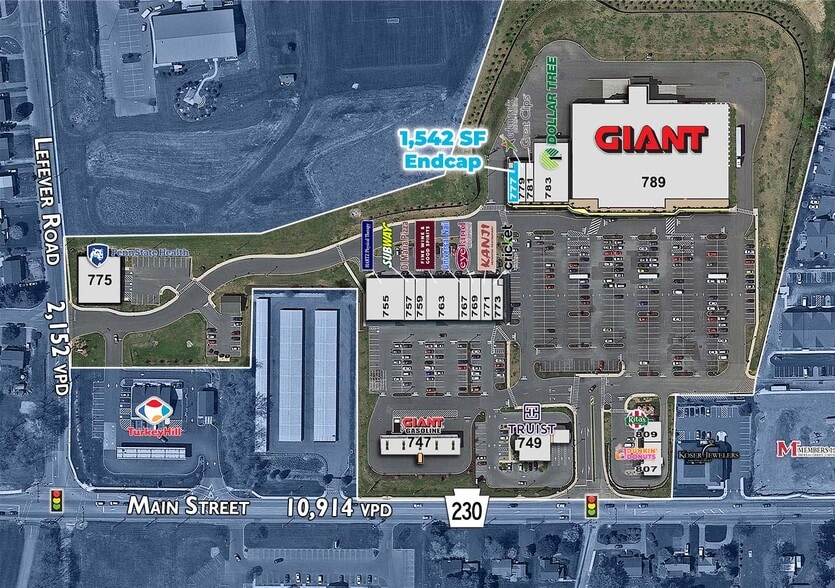 749-809 E Main St, Mount Joy, PA for lease - Building Photo - Image 2 of 8