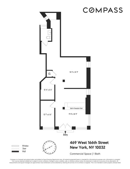 2139 Amsterdam Ave, New York, NY à louer - Plan d’étage - Image 2 de 8