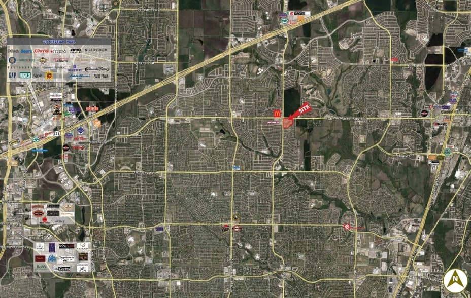 2035 W McDermott Dr, Allen, TX for lease - Aerial - Image 2 of 15