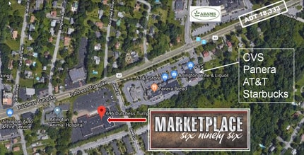 696 Dutchess Tpke, Poughkeepsie, NY - AERIAL  map view