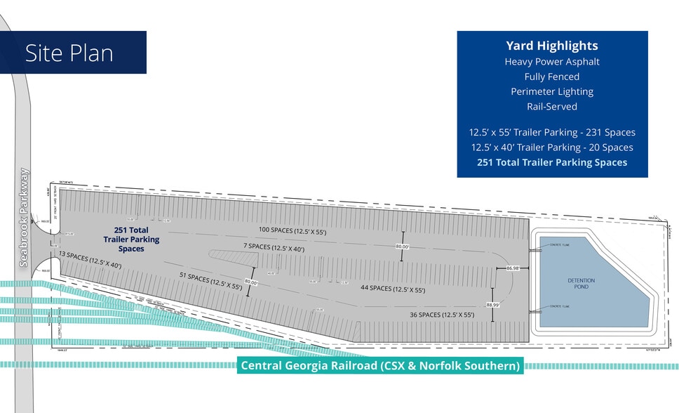 Wildcat Dam Road, Pooler, GA for lease - Site Plan - Image 3 of 3