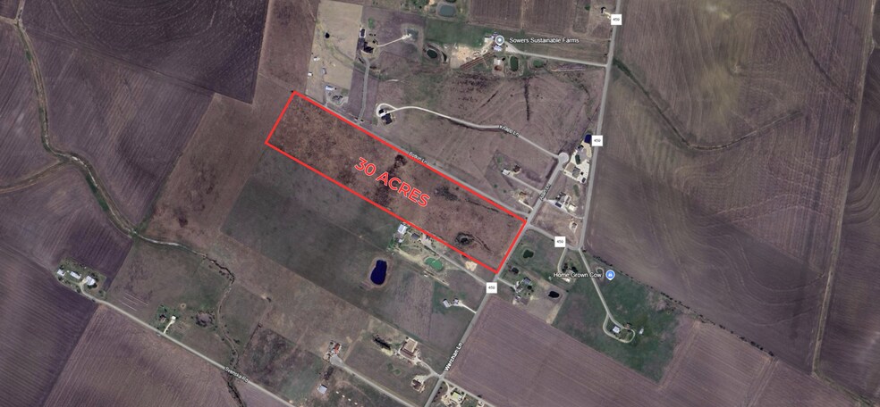 764 Co 459 rd, Coupland, TX à vendre - Aérien - Image 2 de 5
