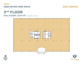 6350 Walker Ln, Alexandria, VA à louer Plan d’étage- Image 1 de 1