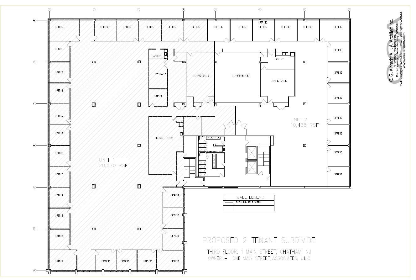 1 Main St, Chatham, NJ for lease Floor Plan- Image 1 of 1