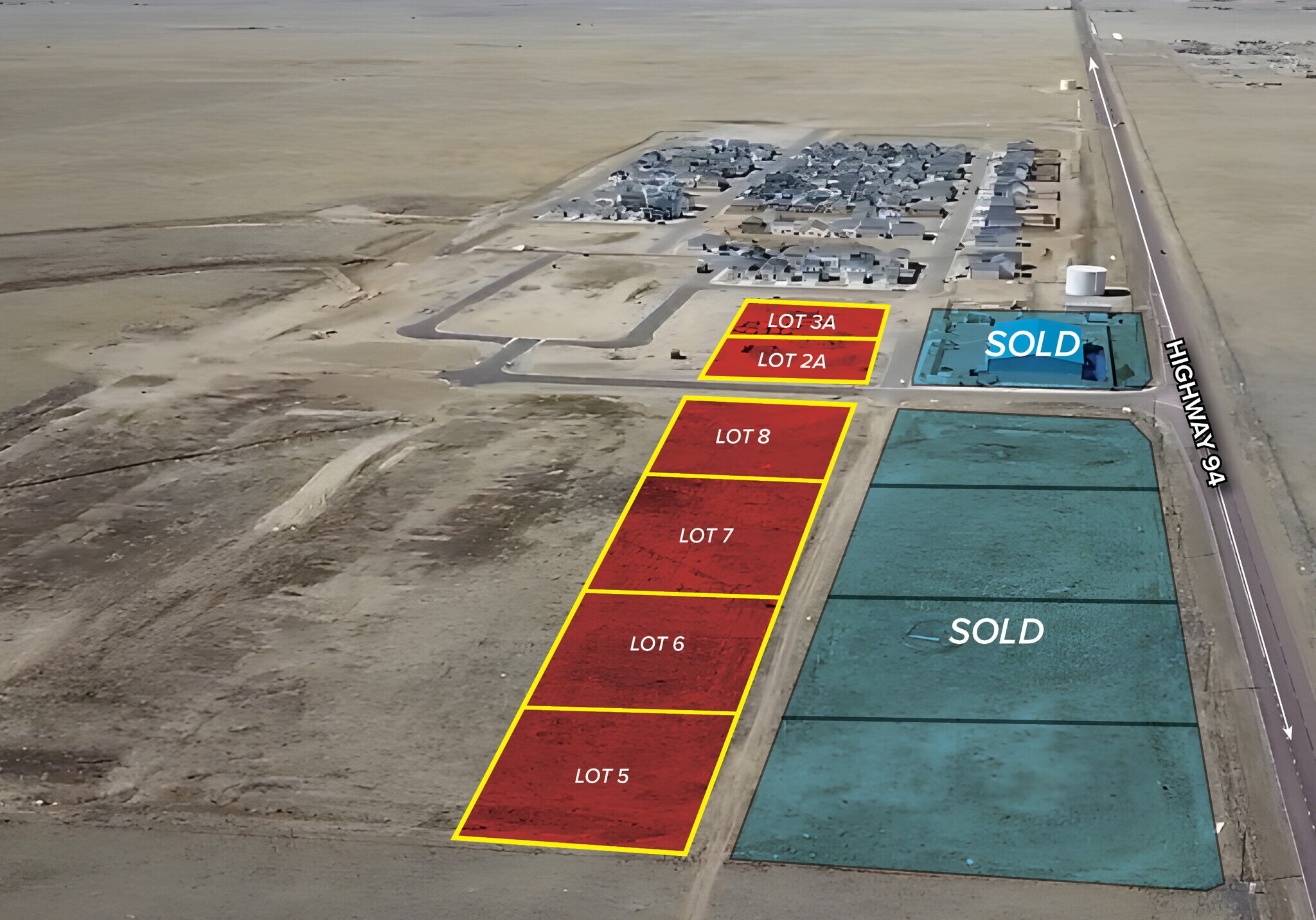 26555 E State Highway 110, Calhan, CO for sale Aerial- Image 1 of 10