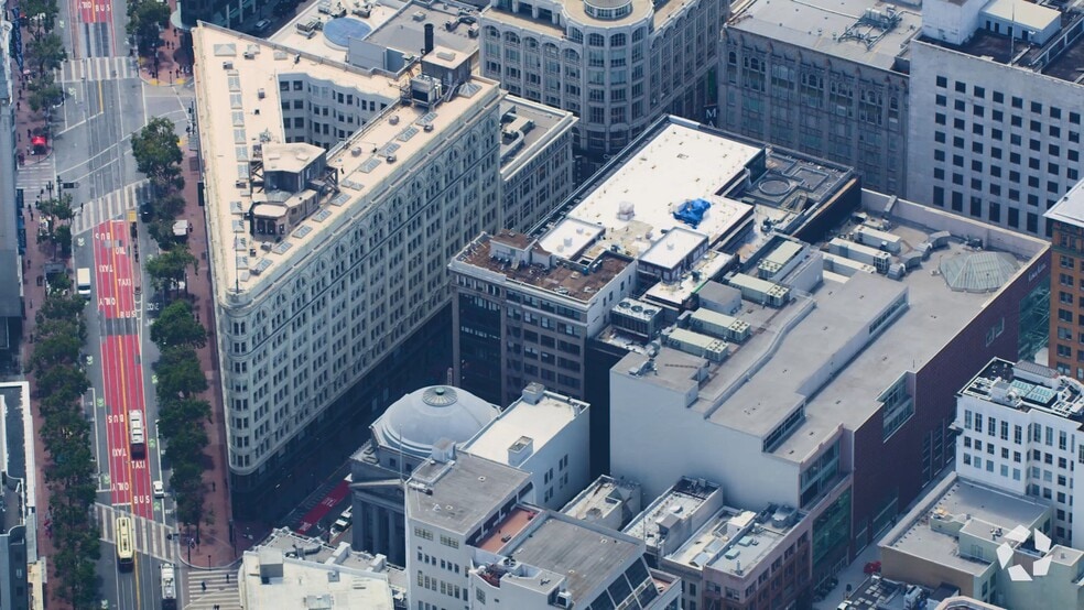 100 Stockton St, San Francisco, CA à louer - Vidéo aérienne - Image 2 de 6