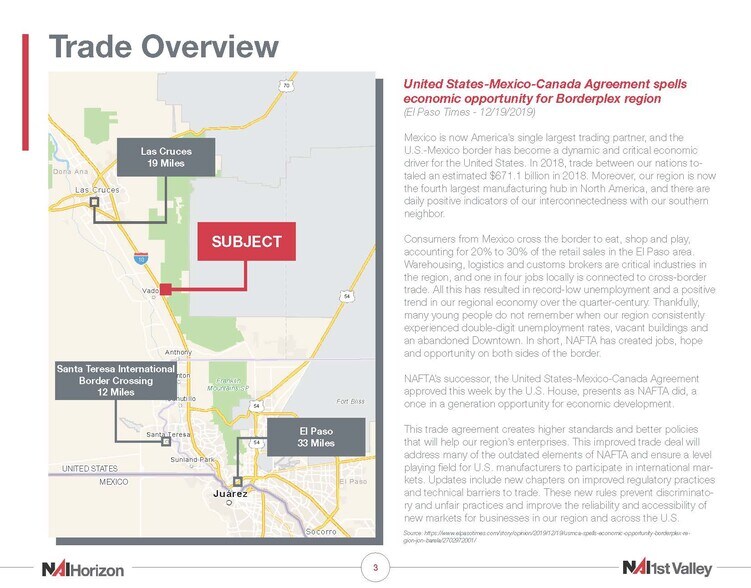 I-10 & Vado Dr, Vado, NM à vendre - Photo du bâtiment - Image 3 de 5