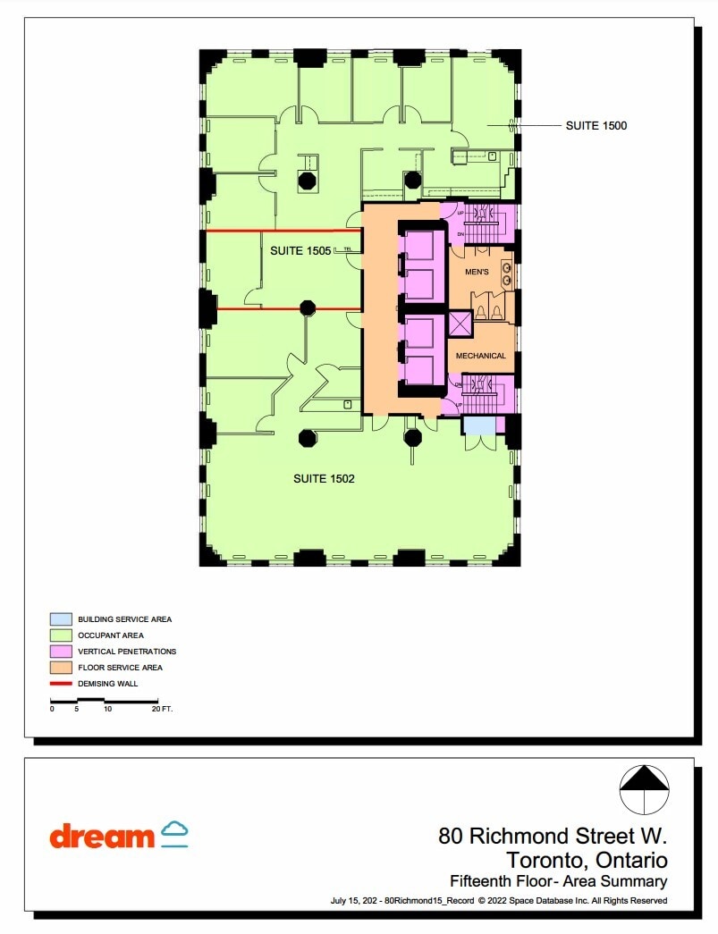78-80 Richmond St W, Toronto, ON for lease Floor Plan- Image 1 of 1