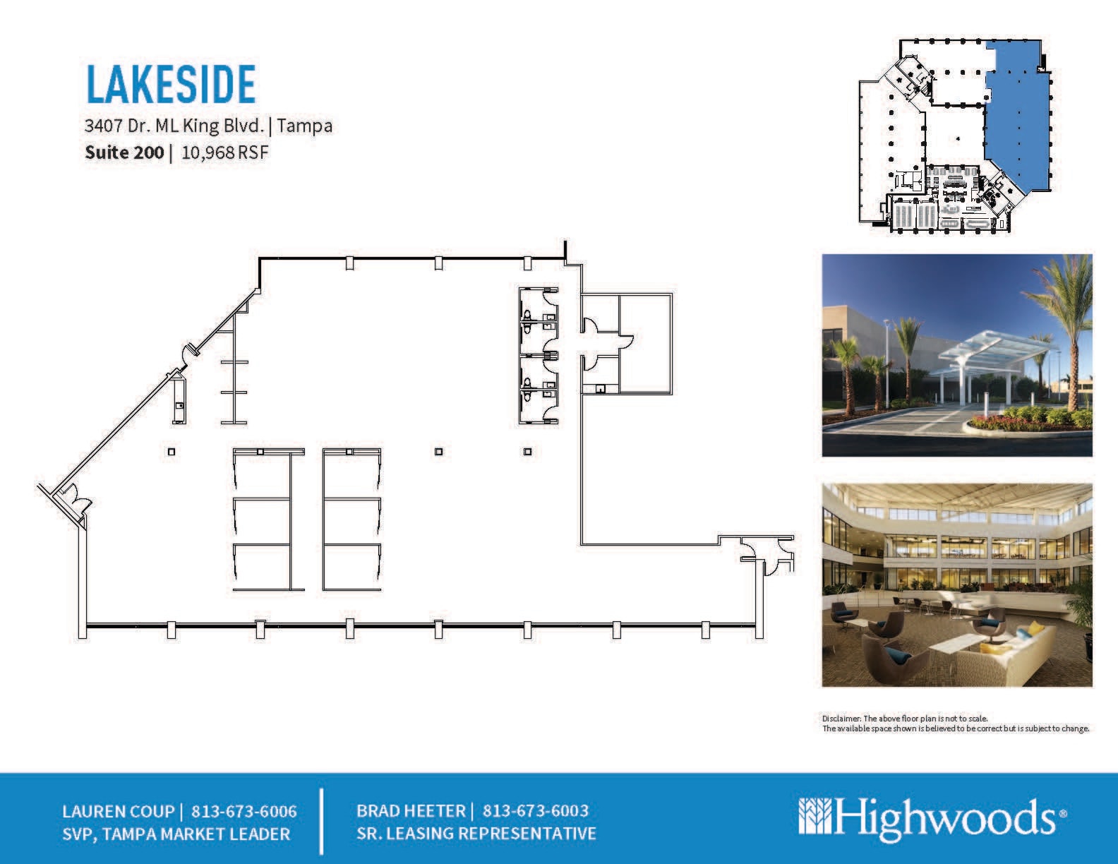 3407 W Martin Luther King Blvd, Tampa, FL à louer Plan d’étage- Image 1 de 1