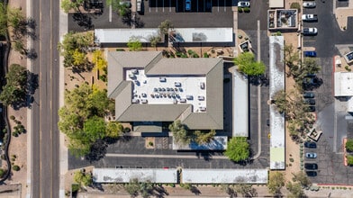 7098 E Cochise Rd, Scottsdale, AZ - Aérien Vue de la carte