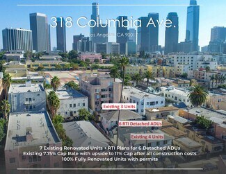 Plus de détails pour 316 Columbia Ave, Los Angeles, CA - Multi-résidentiel à vendre