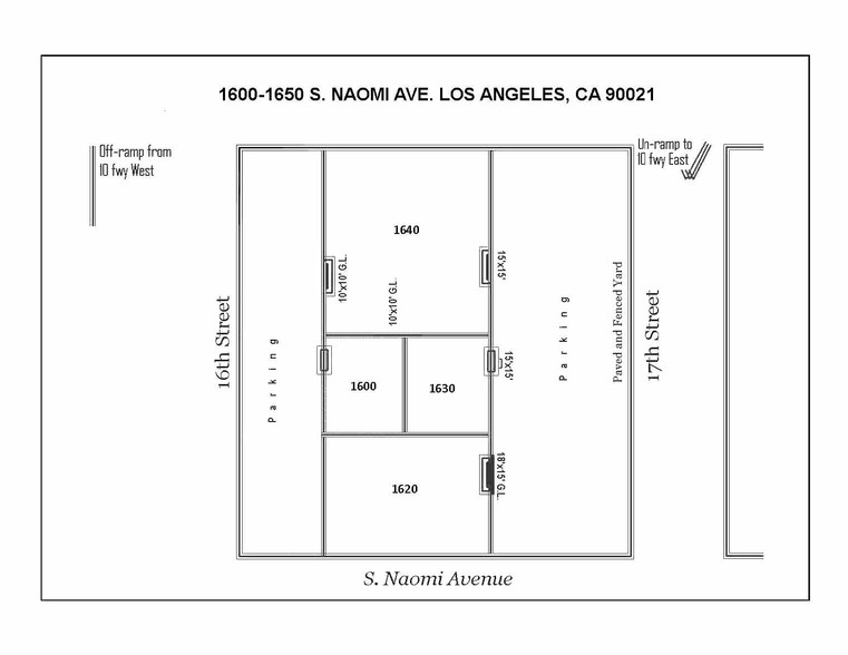 1600-1650 S Naomi Ave, Los Angeles, CA for sale - Building Photo - Image 1 of 1