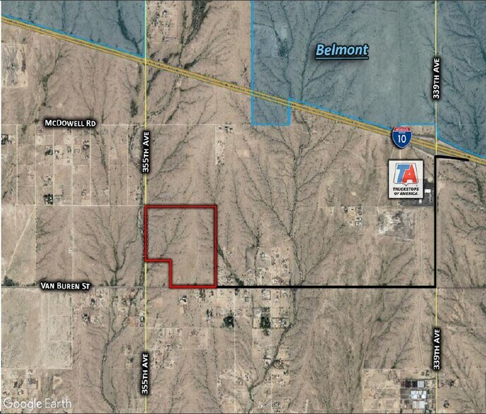 NWC 355th Ave & Van Buren St, Tonopah, AZ à vendre - Aérien - Image 2 de 18