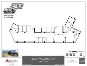 3200 Wilcrest Dr, Houston, TX for lease Floor Plan- Image 1 of 1