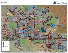 Montgomery & 235th Avenue Rd, Wittmann, AZ - AERIAL  map view