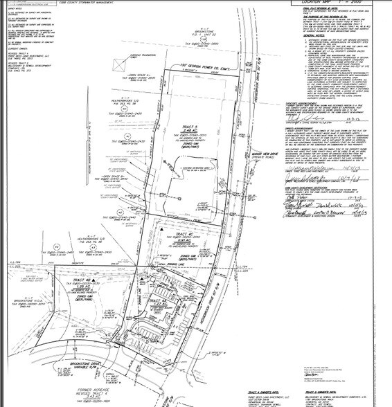 0 Hedgebrook Dr, Acworth, GA à vendre - Plan cadastral - Image 3 de 7