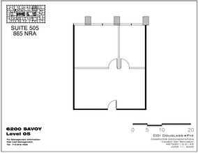 6200 Savoy Dr, Houston, TX for sale Floor Plan- Image 1 of 1