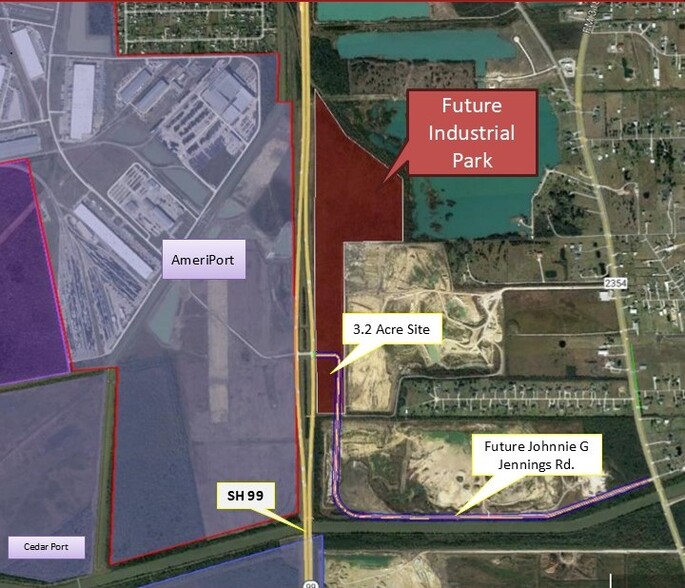 SH 99 rd, Baytown, TX à vendre - Aérien - Image 2 de 3