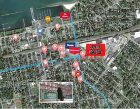 175 E 4th St, Dunkirk, NY - AERIAL  map view - Image1