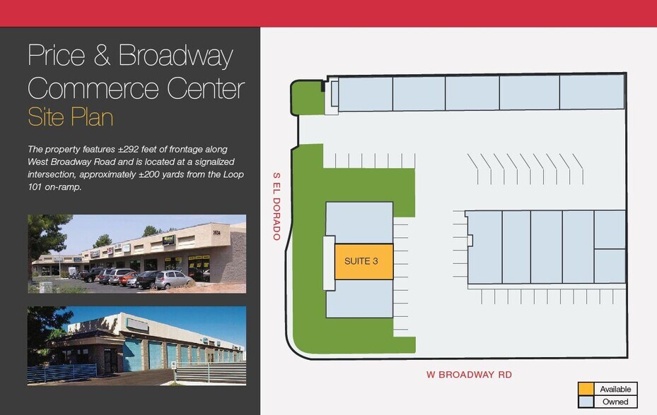 2534 W Broadway Rd, Mesa, AZ à louer - Photo du bâtiment - Image 3 de 12