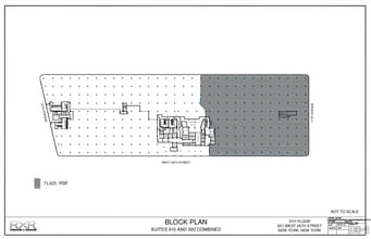 601 W 26th St, New York, NY for lease Floor Plan- Image 1 of 9