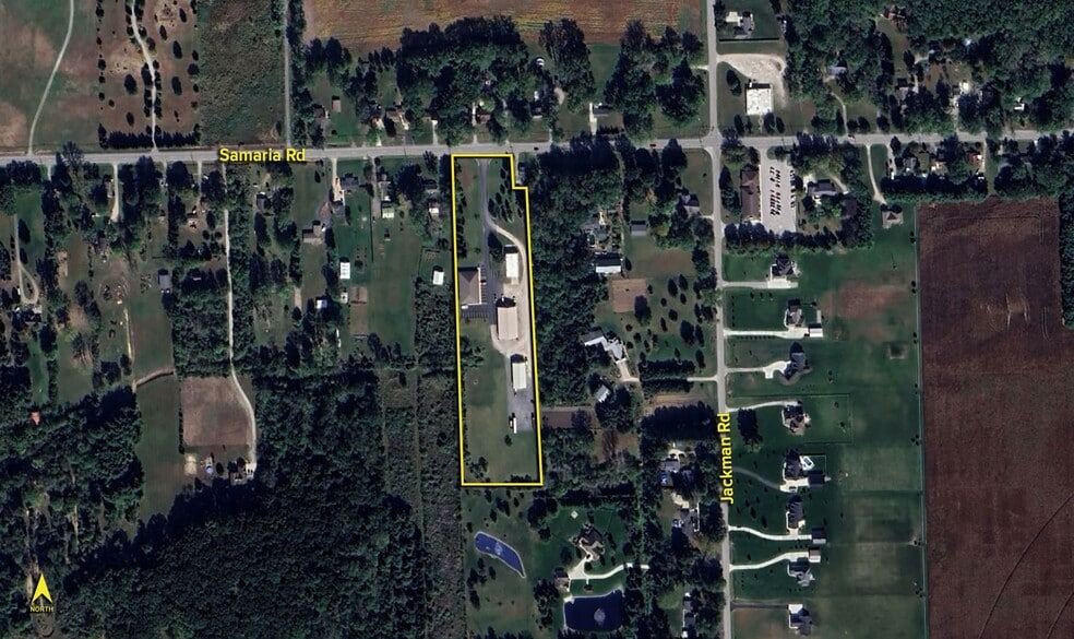 1761 W Samaria Rd, Samaria, MI à vendre - Photo du bâtiment - Image 1 de 2