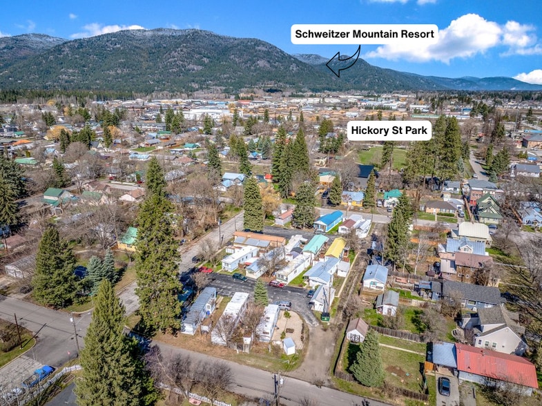 702 N Florence Ave, Sandpoint, ID à vendre - Aérien - Image 3 de 4