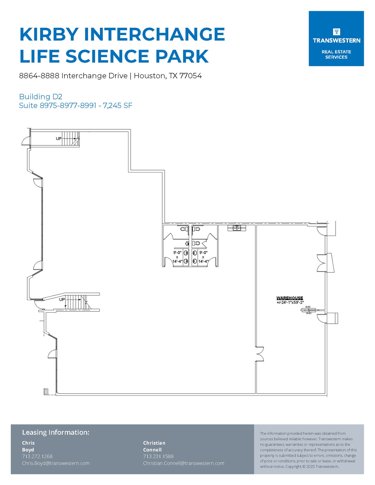 8901-8933 Interchange Dr, Houston, TX for lease Floor Plan- Image 1 of 1