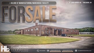 More details for 3506 Airport Rd, Jonesboro, AR - Industrial for Sale