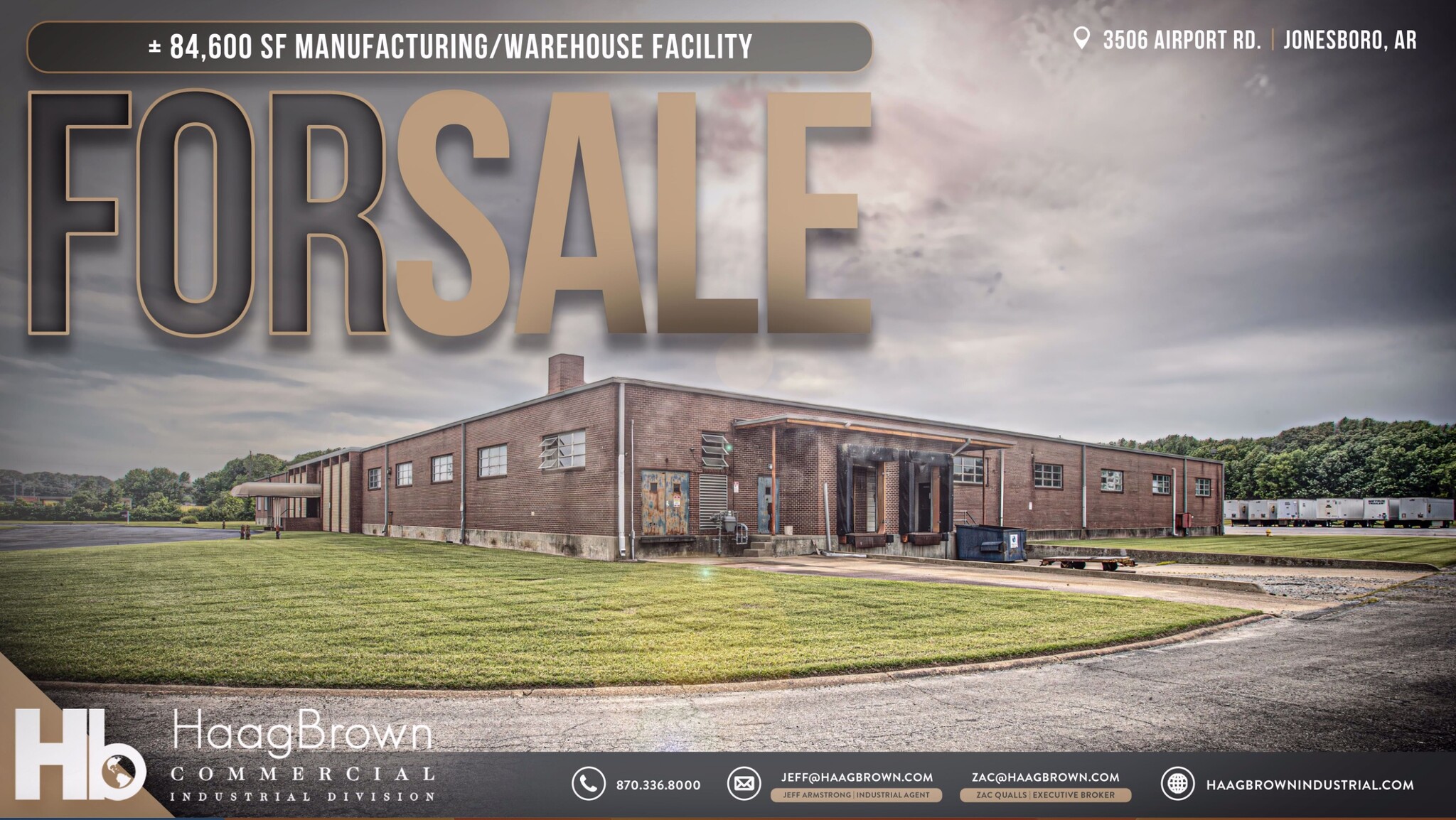 3506 Airport Rd, Jonesboro, AR à vendre Photo du bâtiment- Image 1 de 2