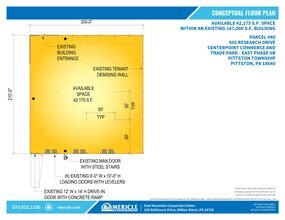 525 Research, Pittston Township, PA for lease Site Plan- Image 1 of 7