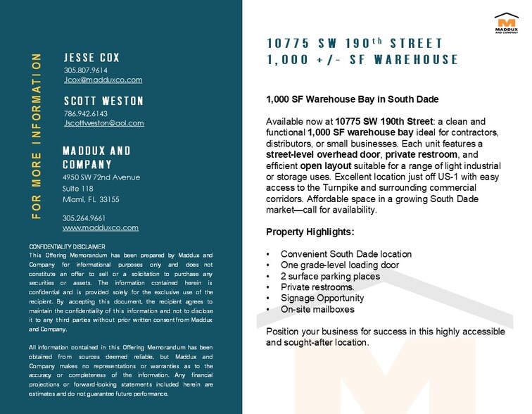 10775 SW 190th St, Miami, FL for lease - Building Photo - Image 2 of 5