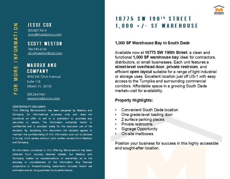 10775 SW 190th St, Miami, FL à louer - Photo du bâtiment - Image 2 de 5