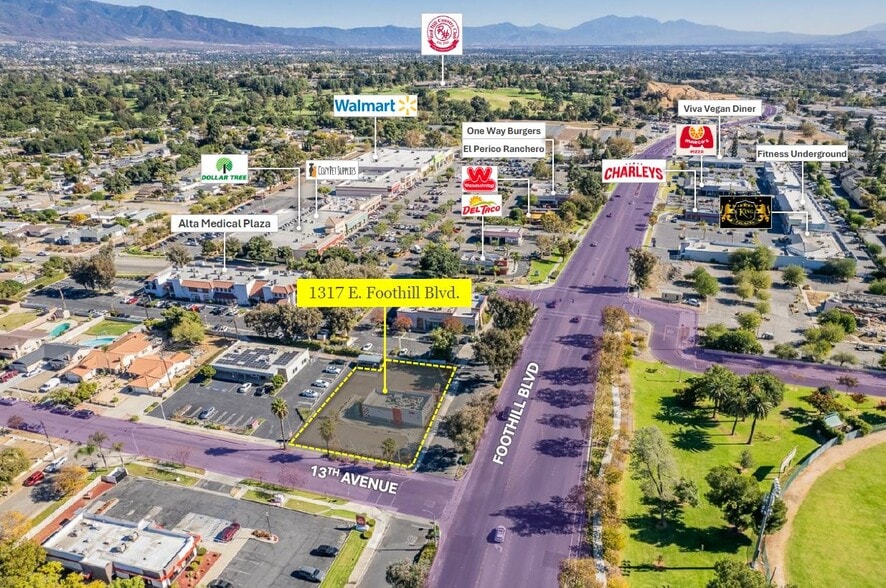 1317 E Foothill Blvd, Upland, CA for sale - Building Photo - Image 2 of 23