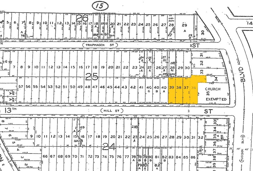 1110 13th St, North Bergen, NJ à louer - Plan cadastral - Image 2 de 4