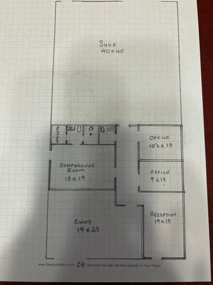 212 S Dock Rd, Odessa, TX à louer - Plan d’étage - Image 3 de 5