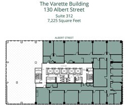 130 Albert Street Ottawa on, Ottawa, ON for lease Floor Plan- Image 2 of 4