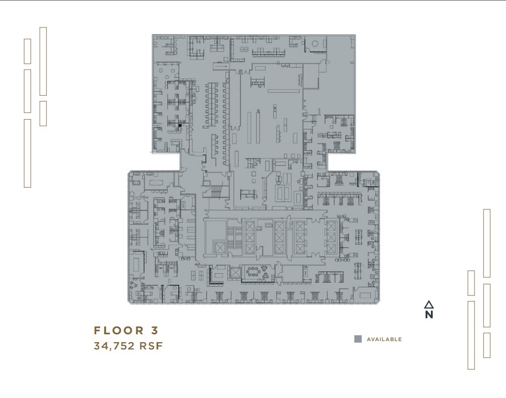 500 W Jefferson St, Louisville, KY à louer Plan d  tage- Image 1 de 1